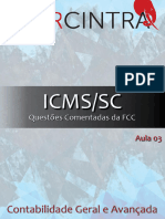SC2018+ +ICMS SC+ +Contabilidade+Geral+e+Avançada+ +aula+03