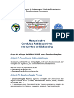 Manual Sobre Condutas Antidesportivas - Dep. de Comunicação FKBERJ