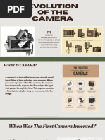 EVOLUTION OF THE CAMERA