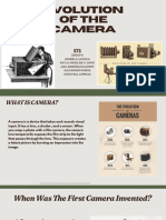 EVOLUTION OF THE CAMERA