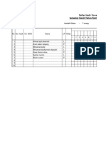 Absensi Siswa Kelas 2