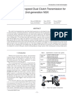 Longitudinal 9-Speed Dual Clutch Transmission For 2nd-Generation NSX