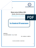 Exposé Contrat D'assurance VF (1)