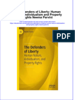 The Defenders of Liberty Human Nature Individualism and Property Rights Neema Parvini Full Download Chapter