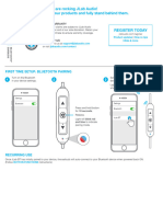 Bluetooth Earbuds Manual