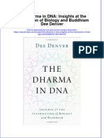 The Dharma in Dna Insights at The Intersection of Biology and Buddhism Dee Denver Full Download Chapter