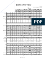 ISENI MWE YESU- Finale Score and Parts