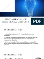 DC Electrical Circuits