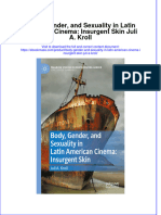 Body Gender and Sexuality in Latin American Cinema Insurgent Skin Juli A Kroll Full Chapter