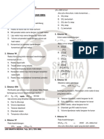 Soal-Soal Kesetimbangan Kimia