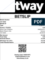 Betway X46D9187C