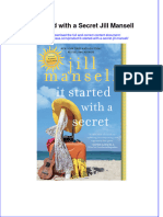 It Started With A Secret Jill Mansell Full Chapter