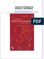 Encyclopedia of Behavioral Neuroscience 2Nd Edition Full Chapter