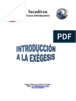 Int A La Exegesis