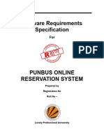 Software Requirements Specification: Prepared by Registration No Roll No