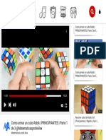 Como Armar Un Cubo Rubik PRINCIPIANTES Parte 1 de 3 @MatematicasprofeAlex YouTube Kids