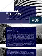 Topic 9 CE Laws and Organizations