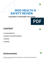 Rutongo Health & Safety Review