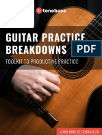 Guitar Practice Breakdowns