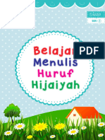 Belajar Menulis Huruf Hijaiyah