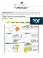 GUÍA MATEMÁTICA Circulo