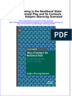Ways of Seeing in The Neoliberal State A Controversial Play and Its Contexts 1St Edition Asbjorn Skarsvag Gronstad Ebook Full Chapter