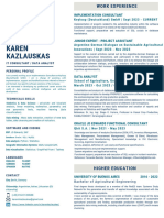 CV Karen Kazlauskas - EN
