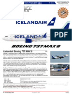 Boeing 737 MAX 8 Icelandair (Boreal Blue)