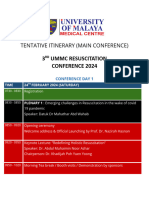 Itinerary Resus Conference 2024 (Main Con)