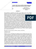 GEOCHEMISTRY, CLASSIFICATION AND MATURITY OF THE SANDSTONE FACIES OF THE ABEOKUTA FM SW NIGERIA