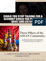 Three Pillars of The ASEAN Community