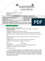 Atividades Da Semana 15 A 19 de Maio de 2023.