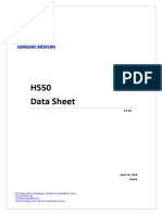 Samsung - HS50 - Datasheet - EN - Note