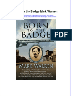 Born To The Badge Mark Warren Full Chapter