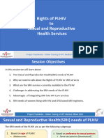 7.4 Rights of PLHIV To Sexual and Reproductive Health Services