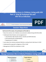 8.3 Opportunistic Infections in Children Living With HIV Part 2 - Viral &amp Protozoal OIs and HIV-TB Co-Infection
