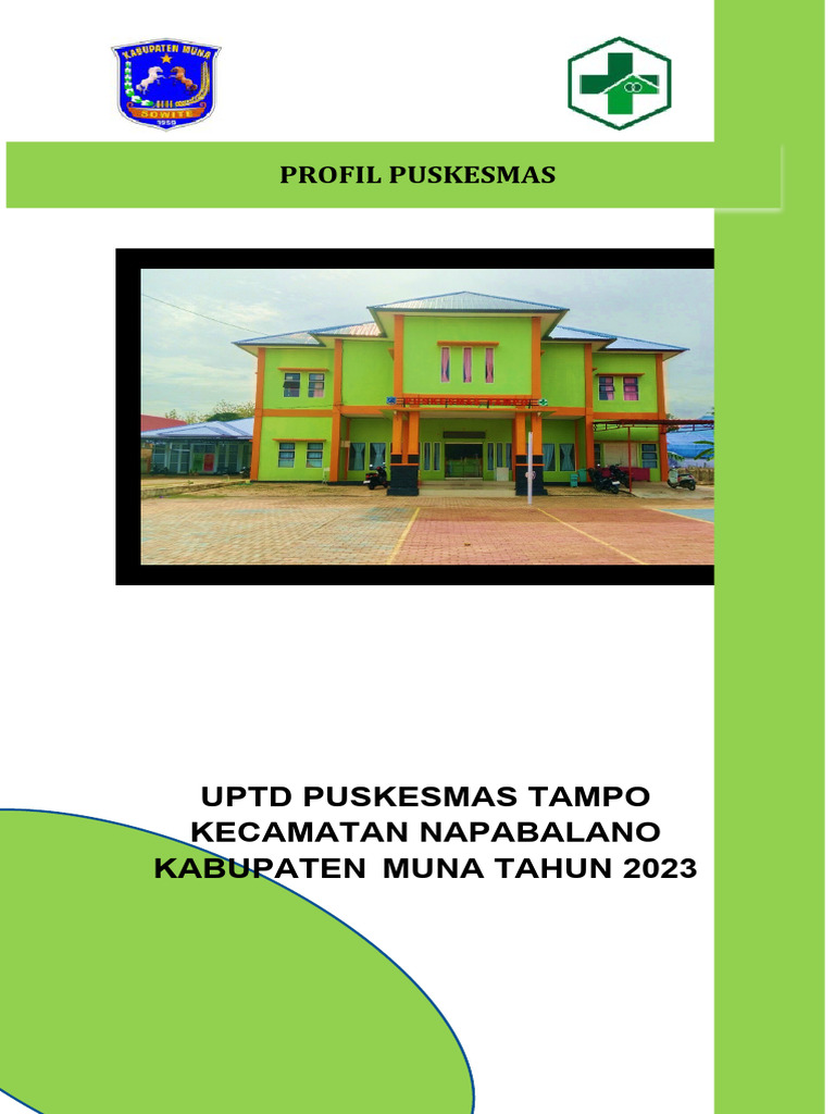 Profil Uptd Puskesmas Tampo 2 Pdf Kesehatan Holistik