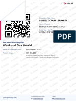 [Venue Ticket] Weekend Sea World - Sea World Ancol Regular - V29741-51E1482-390