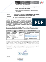 OFICIO MULTIPLE 278-AGEBRE-2023 Inscripción Al Programa de Formación Docente