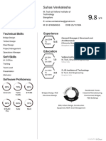 Suhas Venkatesha: Technical Skills Experience