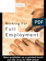 Working For Full Employment