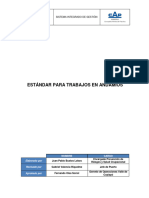 ESP - PRE.003 Estándar para Trabajos en Andamios Rev.0