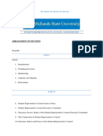 SRC Constitution Amendment 1 of 2021