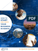 Starting A Business in Kenya FREE E-Book