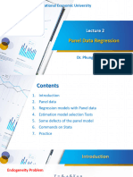 Lectute 2 - Panel Data Regression