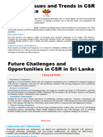 Corporate Social Responsibility (CSR) in Sri Lanka