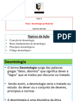 AULA 4 Deontologia Ou Etica Profissional