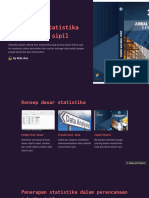 Pengenalan Statistika Dalam Teknik Sipil