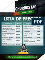 Lista de Precios Actualizada