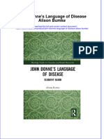 John Donnes Language of Disease Alison Bumke Full Chapter